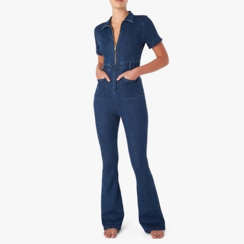 WeWoreWhat Denim Jumpsuit. Size S.
